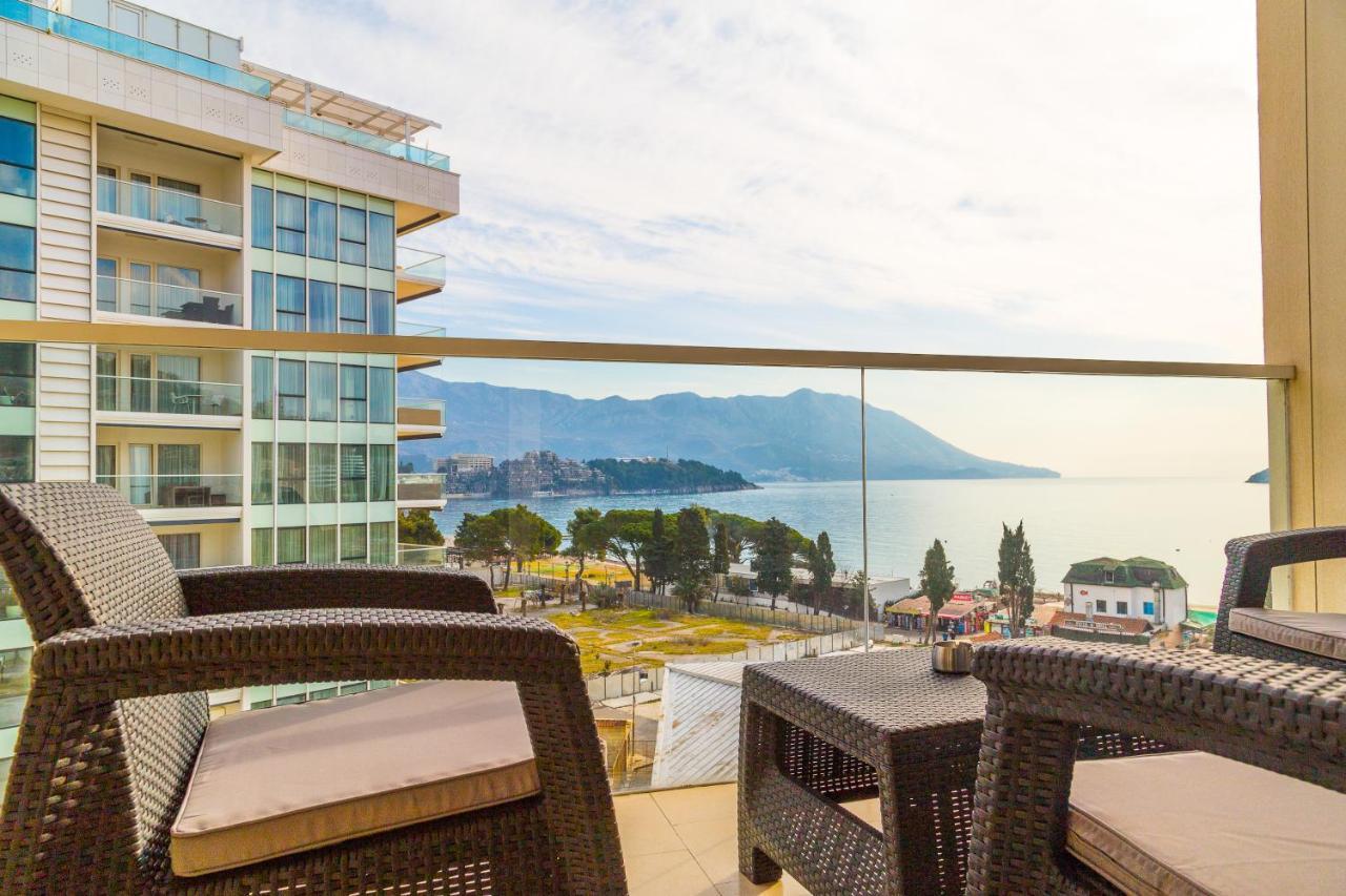 Apartments Menuet Budva Buitenkant foto